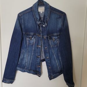 Torrid Distressed Denim Jacket - Size 1